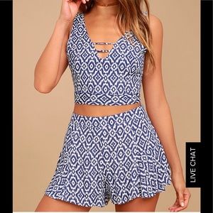 Two piece shorts set